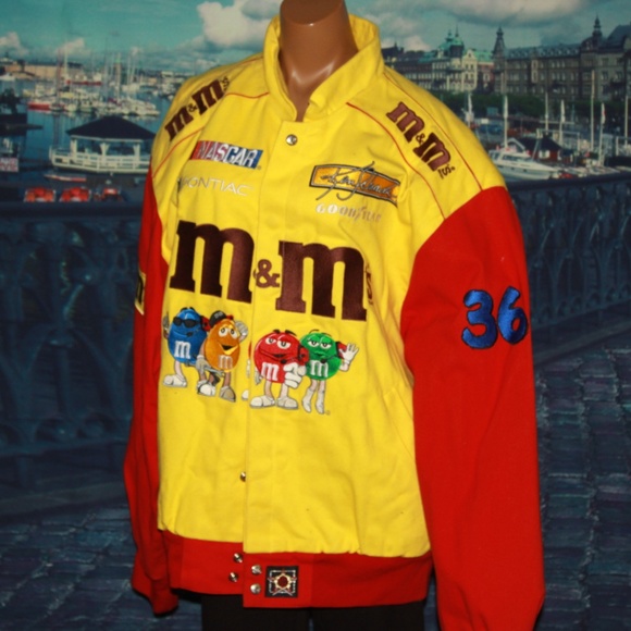 Jh Designs Jackets Coats Nascar Mms Ken Schrader 36 Racing Coat Jh Des Poshmark
